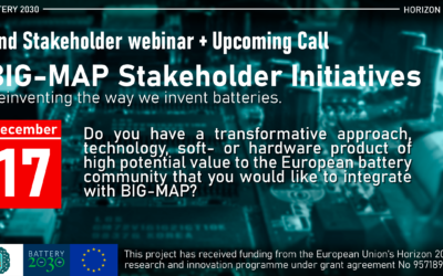 The recordings of the 2nd BIG-MAP Stakeholder Event are now available!